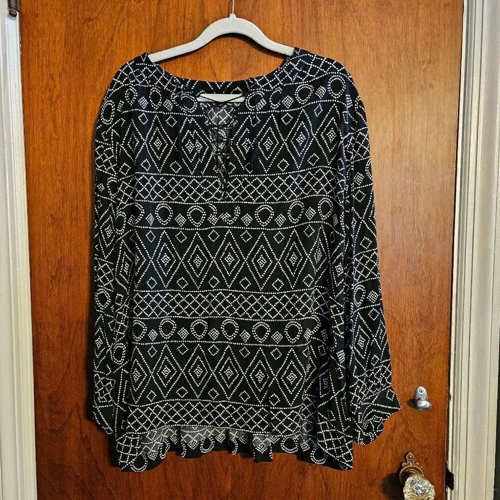 Madewell Geometric Top - Picture 2 of 8